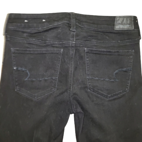American Eagle  bkack  super super strech - Picture 4 of 5
